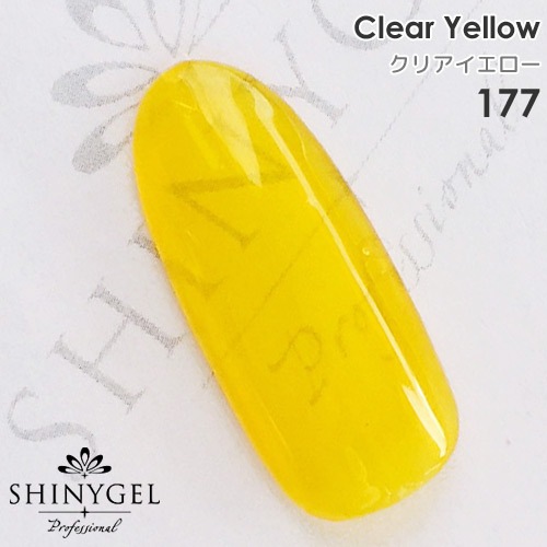 SHINYGEL Professional Color Gel 4g ／ Clear Yellow 177