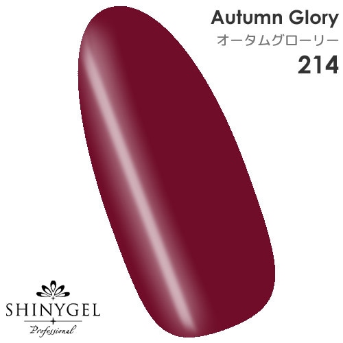 SHINYGEL Professional Color Gel 4g ／ Autumn Glory 214