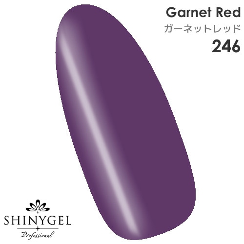 SHINYGEL Professional Color Gel 4g ／ Garnet Red 246