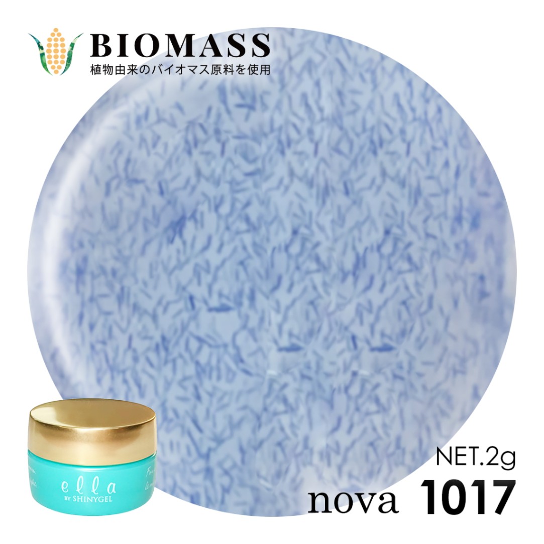 ella BY SHINYGEL Nova Biomass Color Gel 2g ／ 1017 Mohair Ash