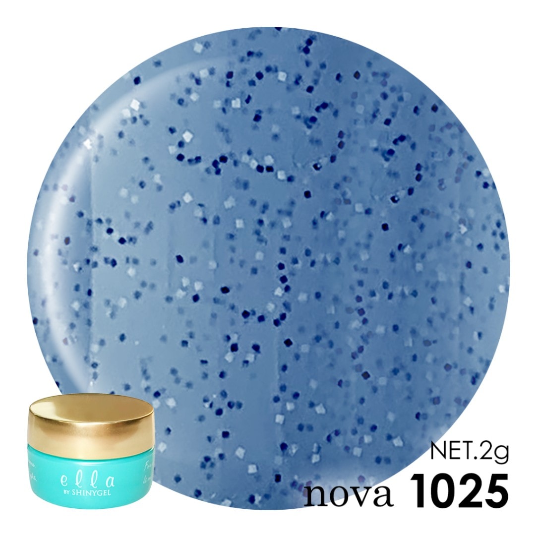 ella BY SHINYGEL Nova Color Gel 2g ／ 1025 Blue Sand