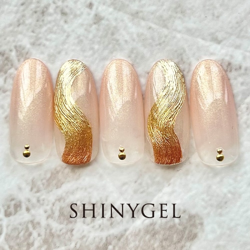 ミラーウェーブ | ネイルアートデザイン | SHINYGEL PRO SHOP