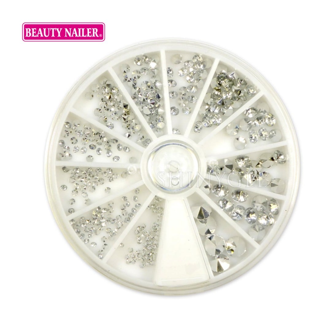 BEAUTY NAILER（ビューティーネイラー）：ネイルアート アクリルストーン オプティマ シェイプ NAA-42 Vカットストーン