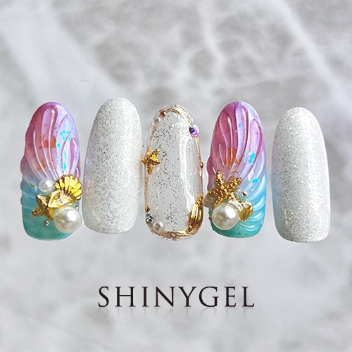 マーメイドリゾート | ネイルアートデザイン | SHINYGEL PRO SHOP