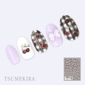 TSUMEKIRA（ツメキラ）：ネイルシール 福岡あみプロデュース ダークチェリー／NN-FKO-003