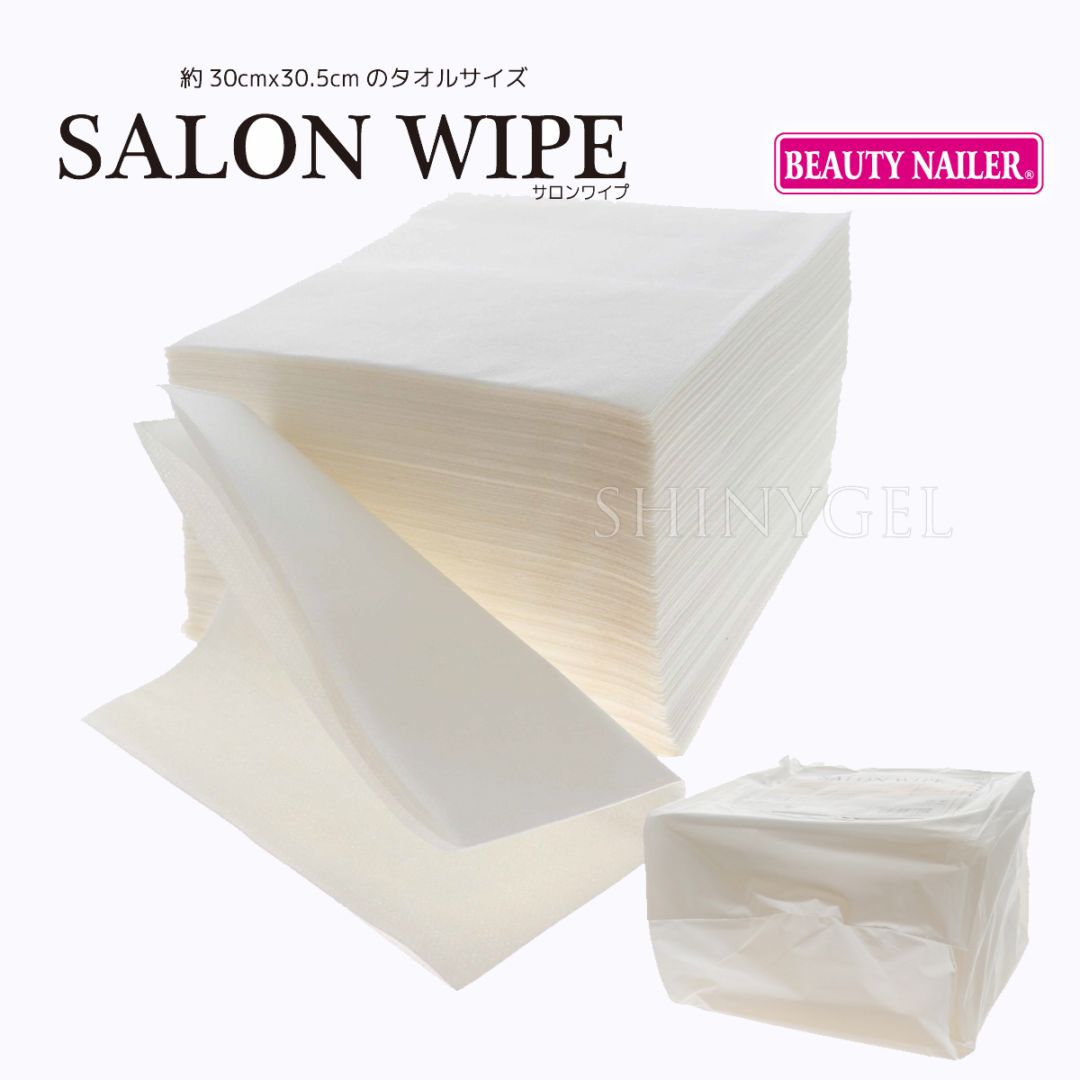 BEAUTY NAILER（ビューティーネイラー）：サロンワイプ 大判タイプ／100枚入 $