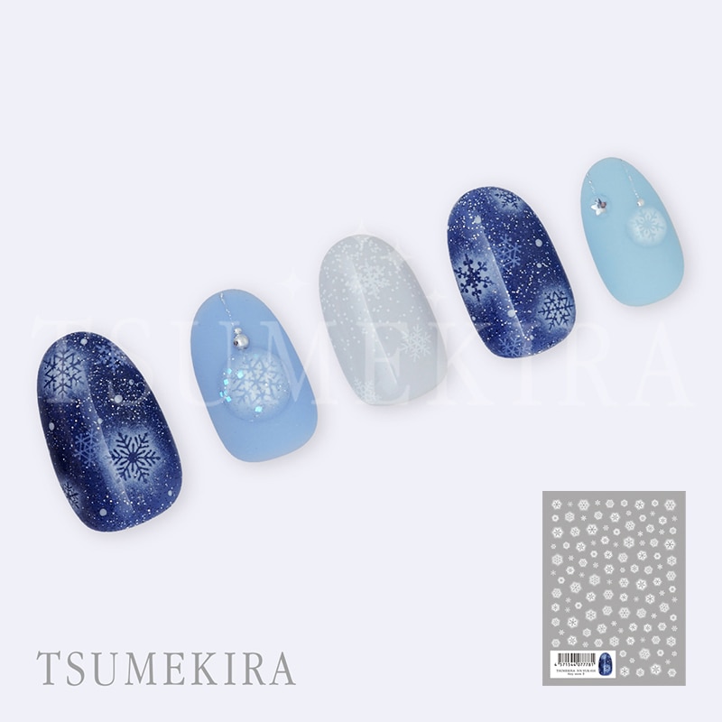 TSUMEKIRA（ツメキラ）：ネイルシール エアリースノー2／NN-YUK-016
