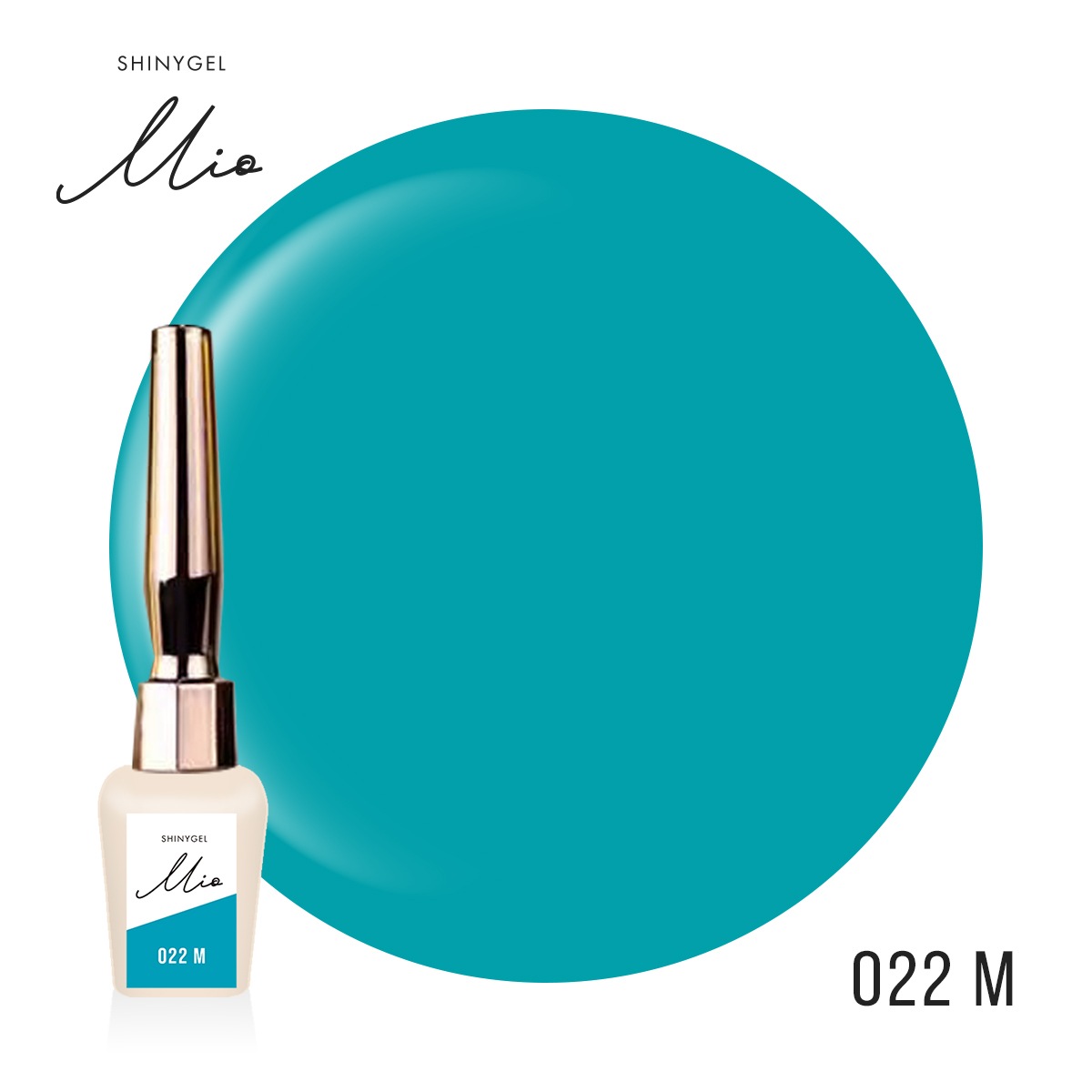 SHINYGEL Mio：ポリッシュ型カラージェル（シャイニージェルミオ）／純国産 日本製  [UV／LED対応○] $