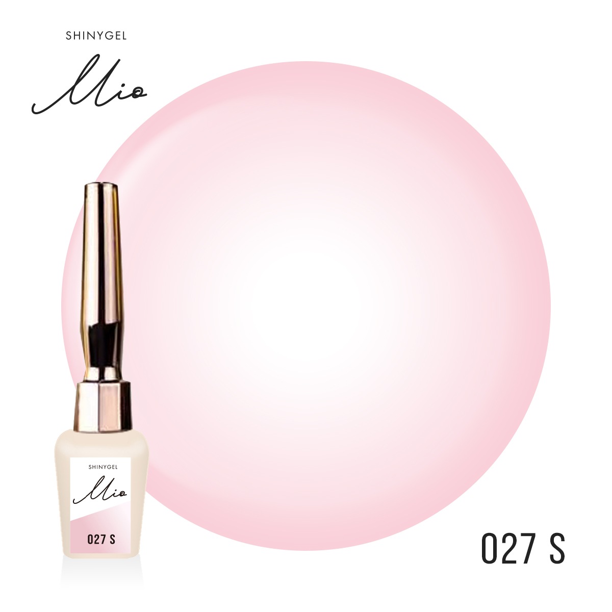 SHINYGEL Mio：ポリッシュ型カラージェル（シャイニージェルミオ）／純国産 日本製  [UV／LED対応○] $