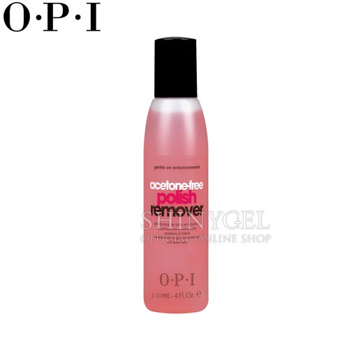 OPI （オーピーアイ）：アセトンフリーポリッシュリムーバー／110mL $