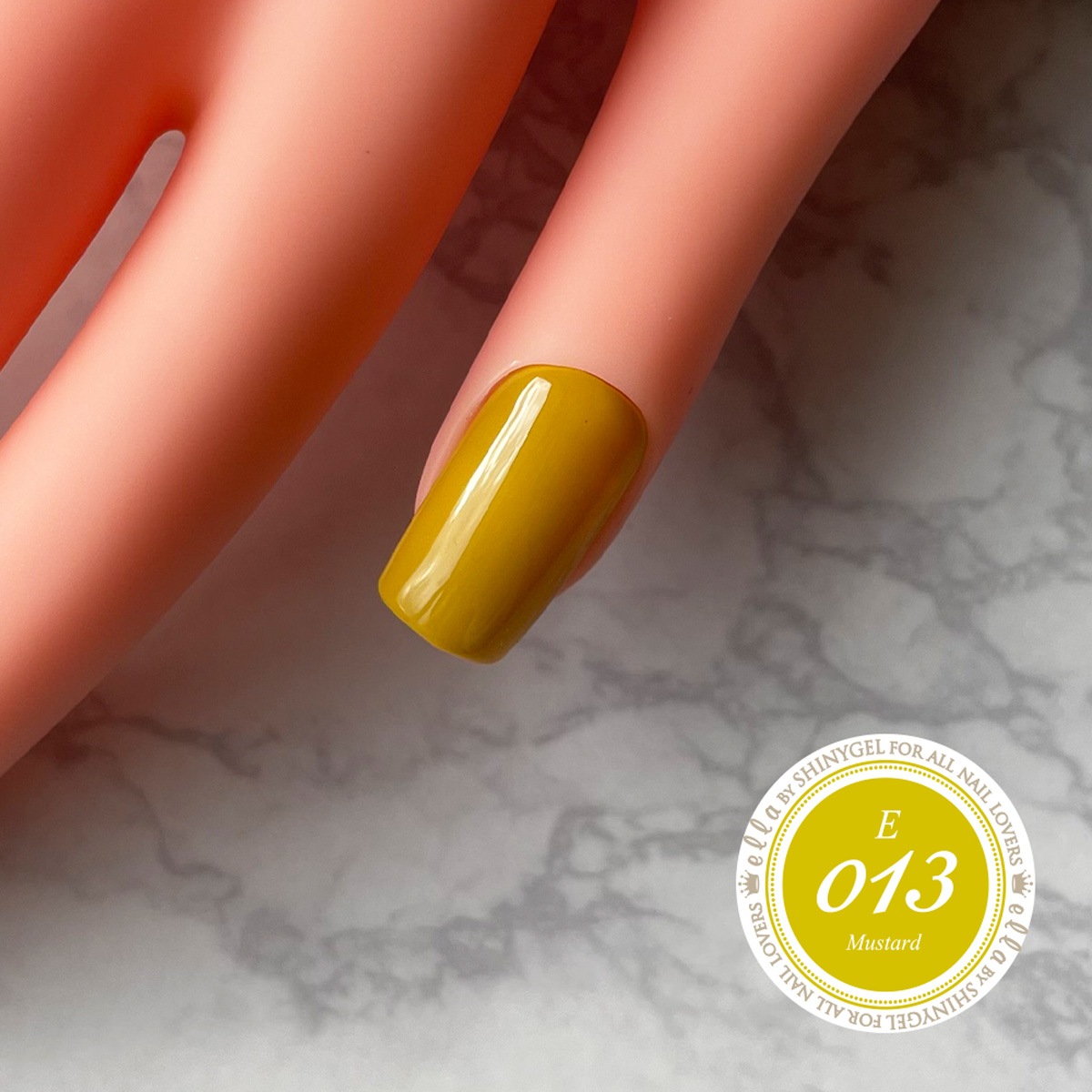 ella BY SHINYGEL：カラージェル　E013　マスタード （エラバイシャイニージェル） [UV／LED対応○] $