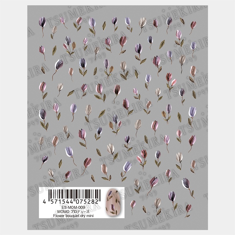 TSUMEKIRA es（ツメキラエス）：MOMOプロデュース フラワーブーケ ドライ ミニ／ES-MOM-009