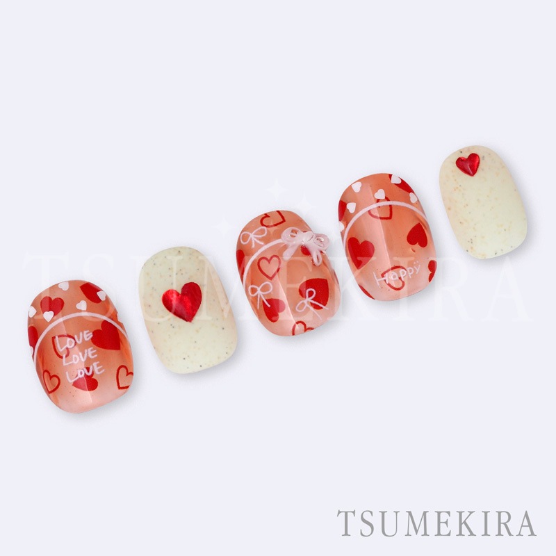 TSUMEKIRA（ツメキラ）：ネイルシール フレンチライン ホワイト／NN-FRL-001