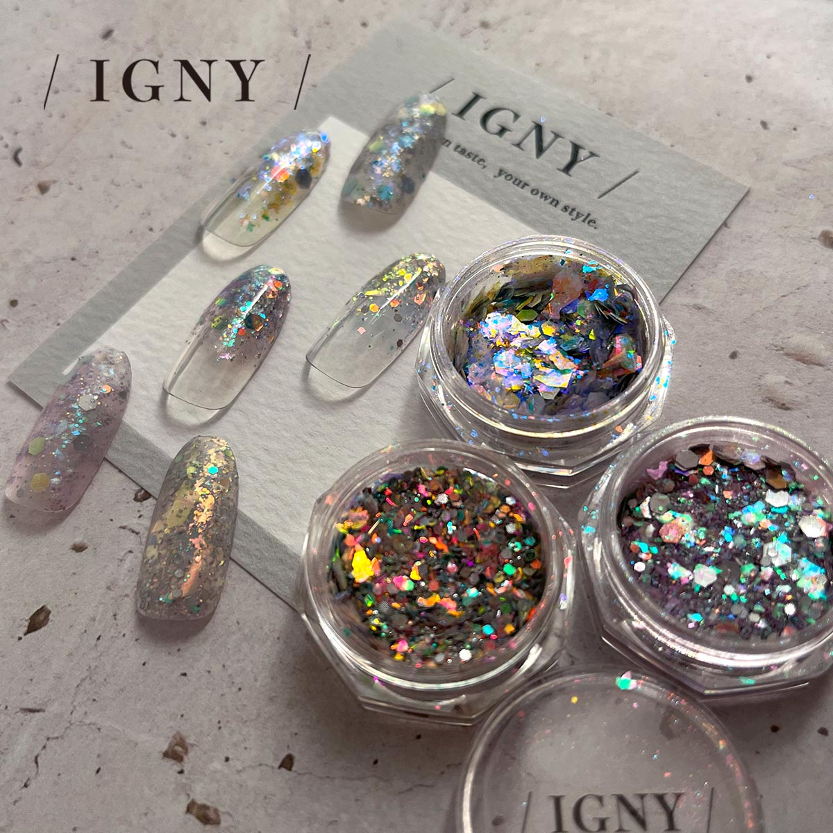 IGNY：ラメホロMIX～人魚の煌めき～（イグニー）