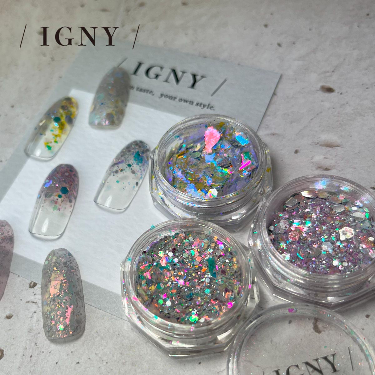 IGNY：ラメホロMIX～人魚の煌めき～（イグニー）