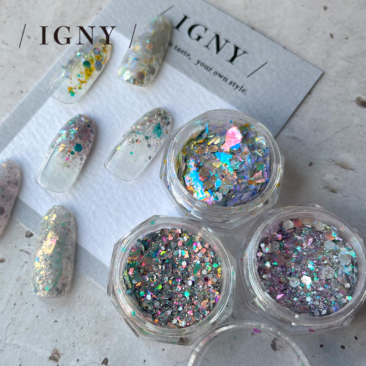 IGNY：ラメホロMIX～人魚の煌めき～（イグニー）