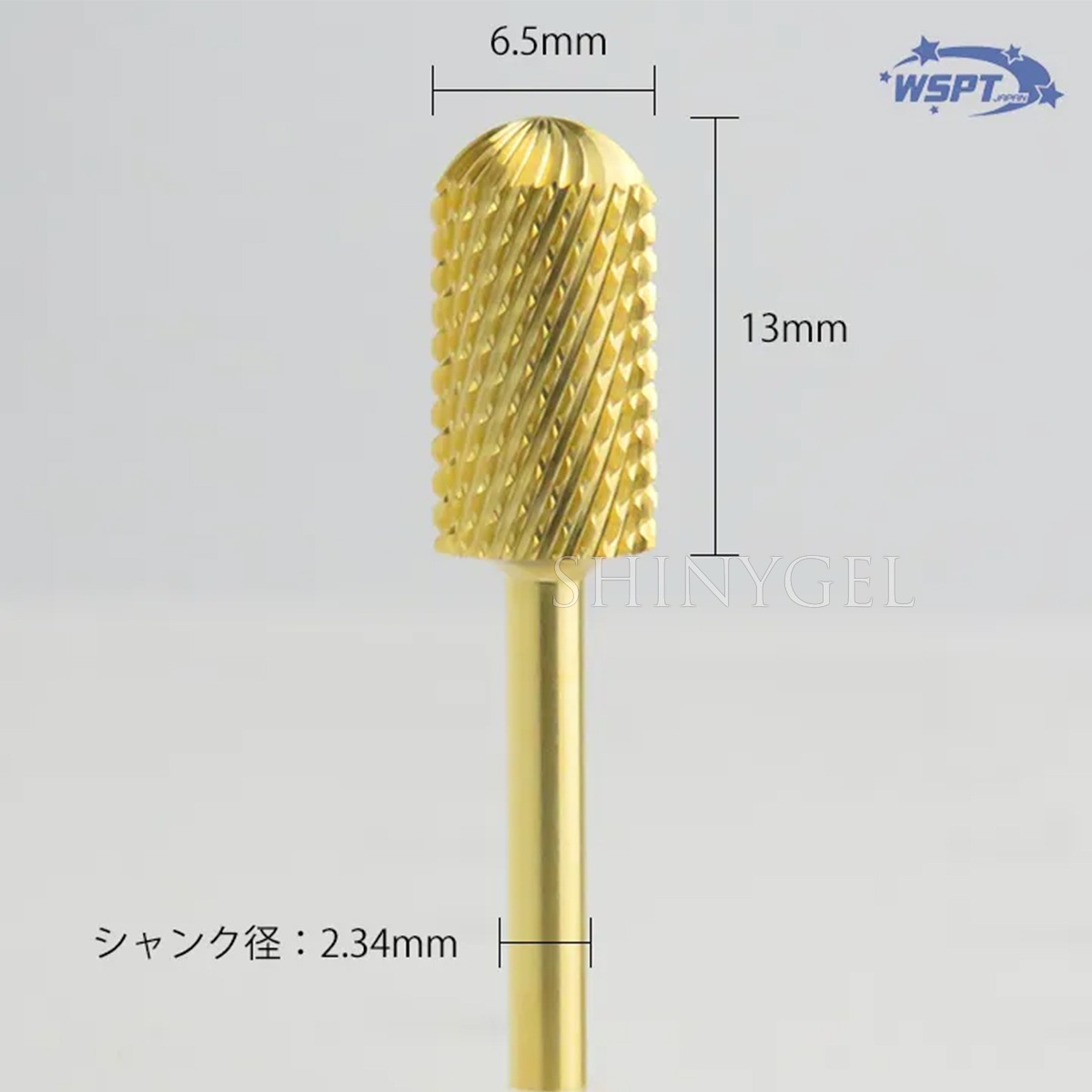 WSPT JAPAN：マシーンアタッチメント／ゴールドビット オーバルC（オーバルコース）両利き用