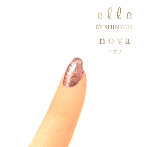 ella BY SHINYGEL nova：バイオマスカラージェル　1011　ブロンズラッシュ（エラバイシャイニージェルノヴァ）［UVLED対応○］ $