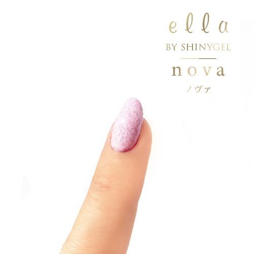 ella BY SHINYGEL nova：バイオマスカラージェル　1015　モヘアピンク（エラバイシャイニージェルノヴァ）［UVLED対応○］ $