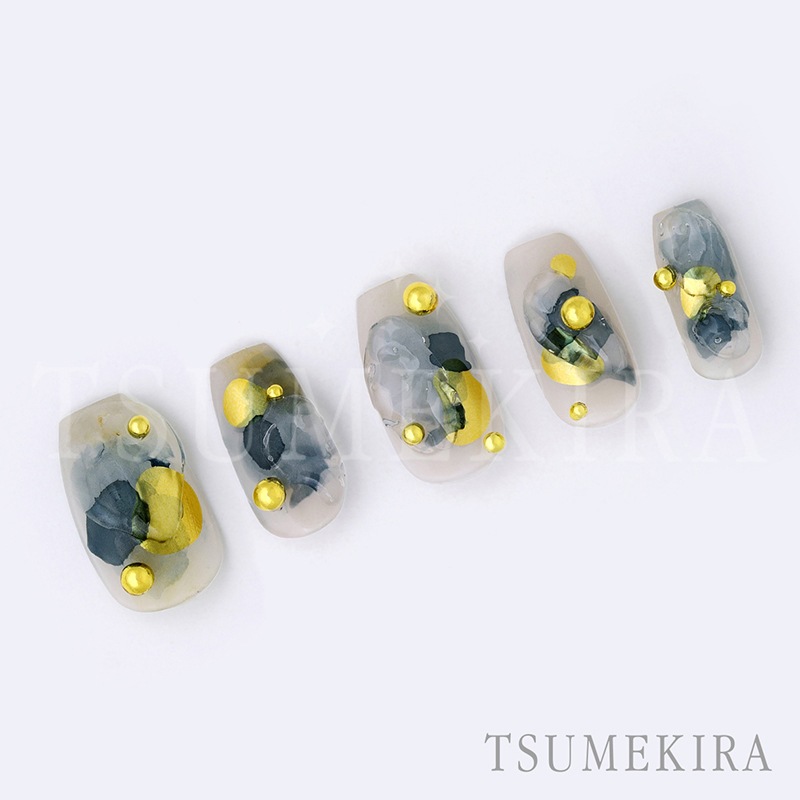 TSUMEKIRA（ツメキラ）：ネイルシール ニュアンス リンク（ジェル専用）／SG-NUL-001