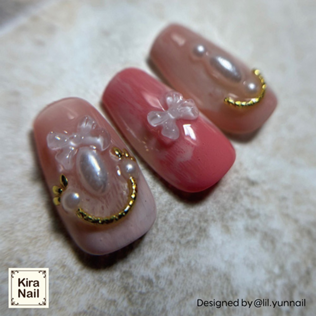 ミニカラーリボン(ミッシェル ホワイト)約5×6mm/10個入