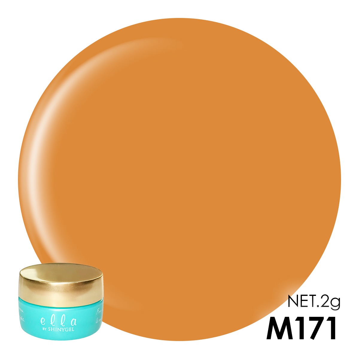 ella BY SHINYGEL：カラージェル　M171エスペランサ（エラバイシャイニージェル） [UV／D対応○] $