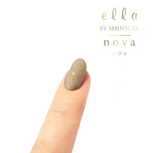 ella BY SHINYGEL nova：バイオマスカラージェル　1018　モヘアベージュ（エラバイシャイニージェルノヴァ）［UVLED対応○］ $