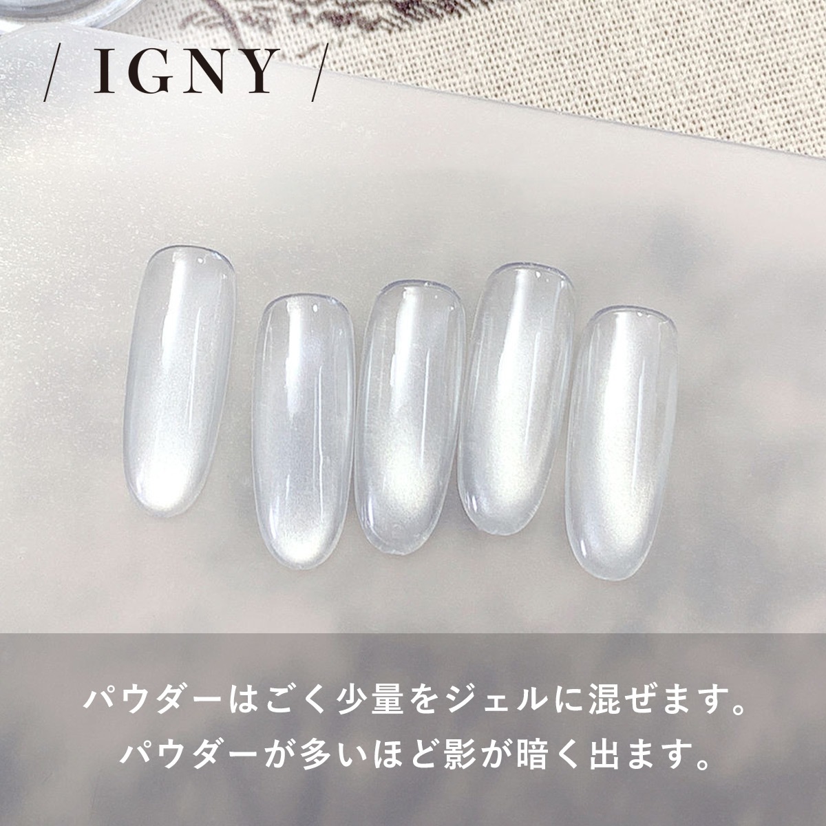 IGNY：水光マグネットパウダー IG065（イグニー）