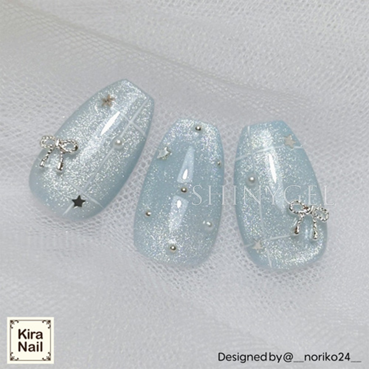 リボン チュニック／ゴールド or シルバー／各5個入