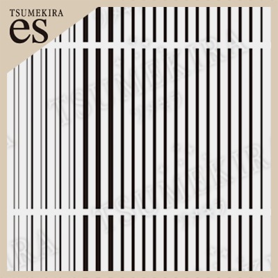 TSUMEKIRA es（ツメキラエス）：ラインシール クロ／ES-LIN-002