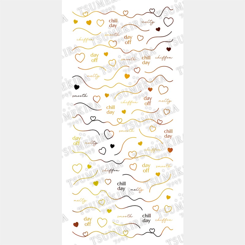 爪痕 ツメキラ ネイルシール NN-FGD-002 YOSHIKO NANBUプロデュース