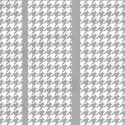 TSUMEKIRA（ツメキラ）：ネイルシール 千鳥格子フレンチ 白／NN-CDR-004