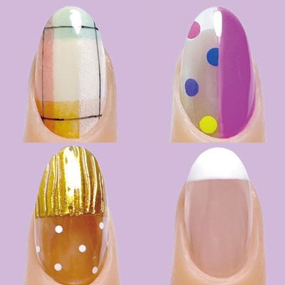 TSUMEKIRA(ツメキラ):プレインシート フレンチ用ガイドシール ストレート/SP-PLS-103