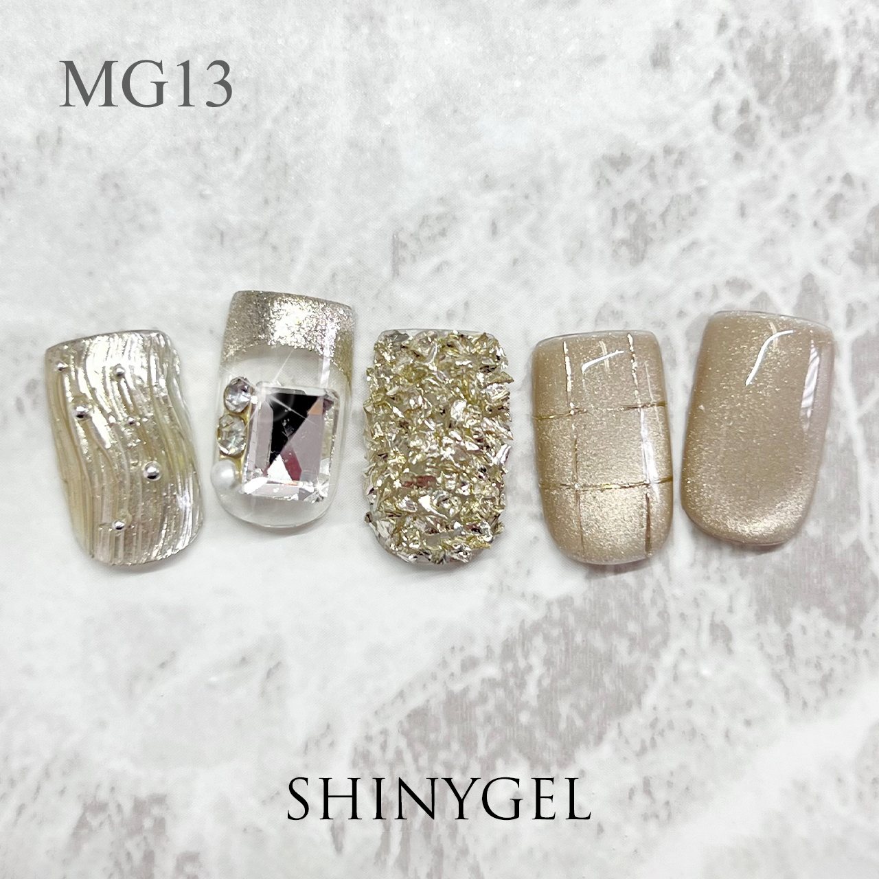 ella BY SHINYGEL nova：リッチマグ　MG13　ポリッシュ型マグネットカラー／日本製マグネットパウダー使用★（エラバイシャイニージェルノヴァ）［UVLED対応○］ $