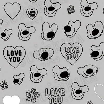 TSUMEKIRA（ツメキラ）：ネイルシール momonailプロデュース グッドフレンズ モノトーン／NN-MMN-002