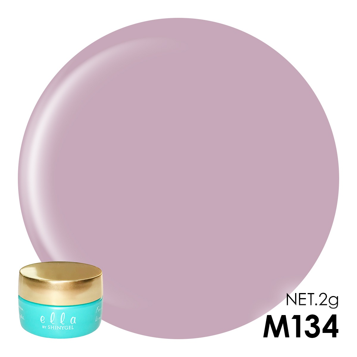 ella BY SHINYGEL Color Gel 2g ／ M134 Modern Pink | English,Brands,ella ...