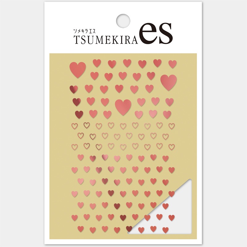 TSUMEKIRA es（ツメキラエス）：MEGU NAIL プロデュース メグハート ピンクゴールド（ジェル専用）／ES-MGN-014