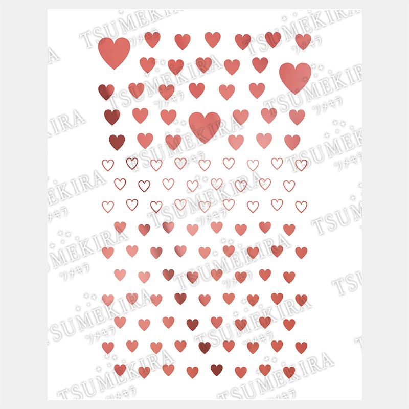 TSUMEKIRA es（ツメキラエス）：MEGU NAIL プロデュース メグハート ピンクゴールド（ジェル専用）／ES-MGN-014