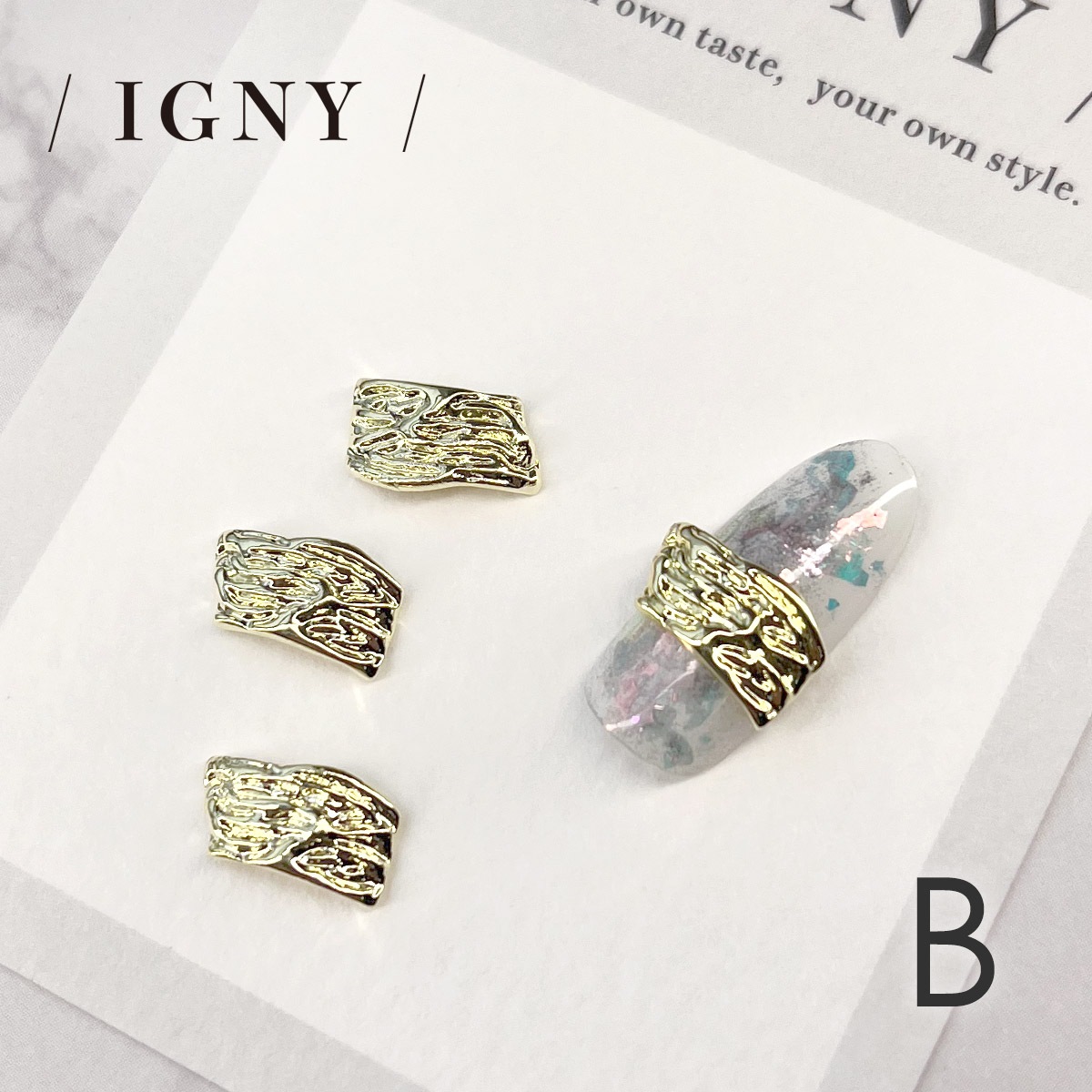 IGNY:メタルパーツ ニュアンスライン(イグニー)