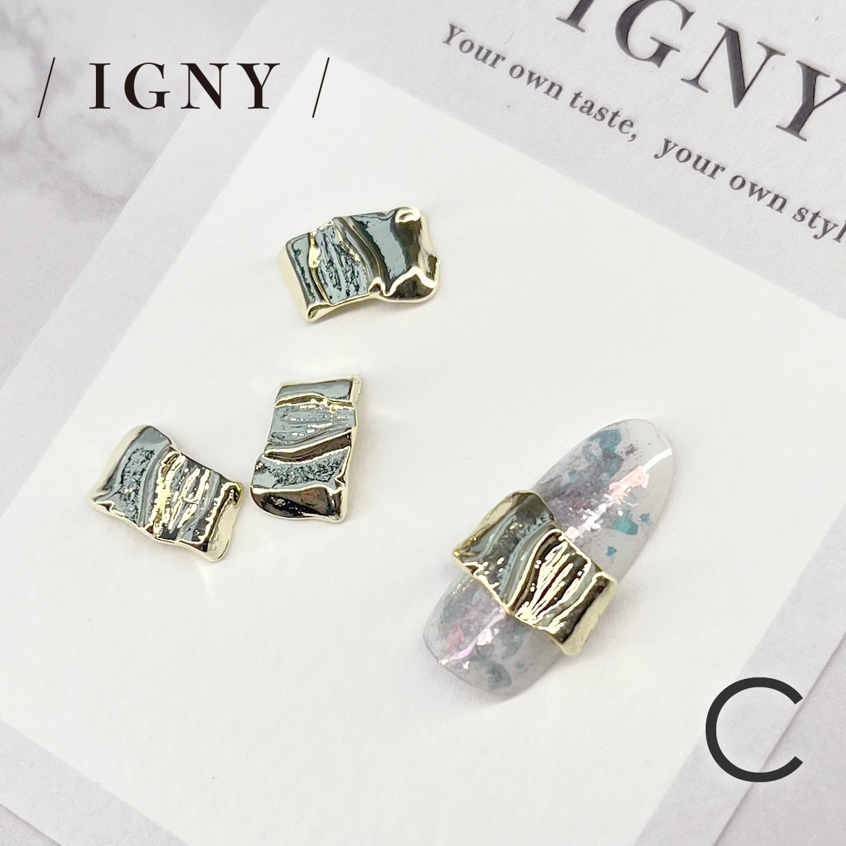 IGNY:メタルパーツ ニュアンスライン(イグニー)