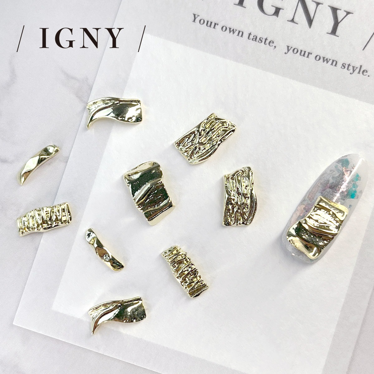 IGNY:メタルパーツ ニュアンスライン(イグニー)