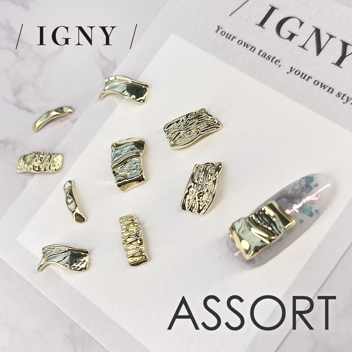 IGNY:メタルパーツ ニュアンスライン(イグニー)