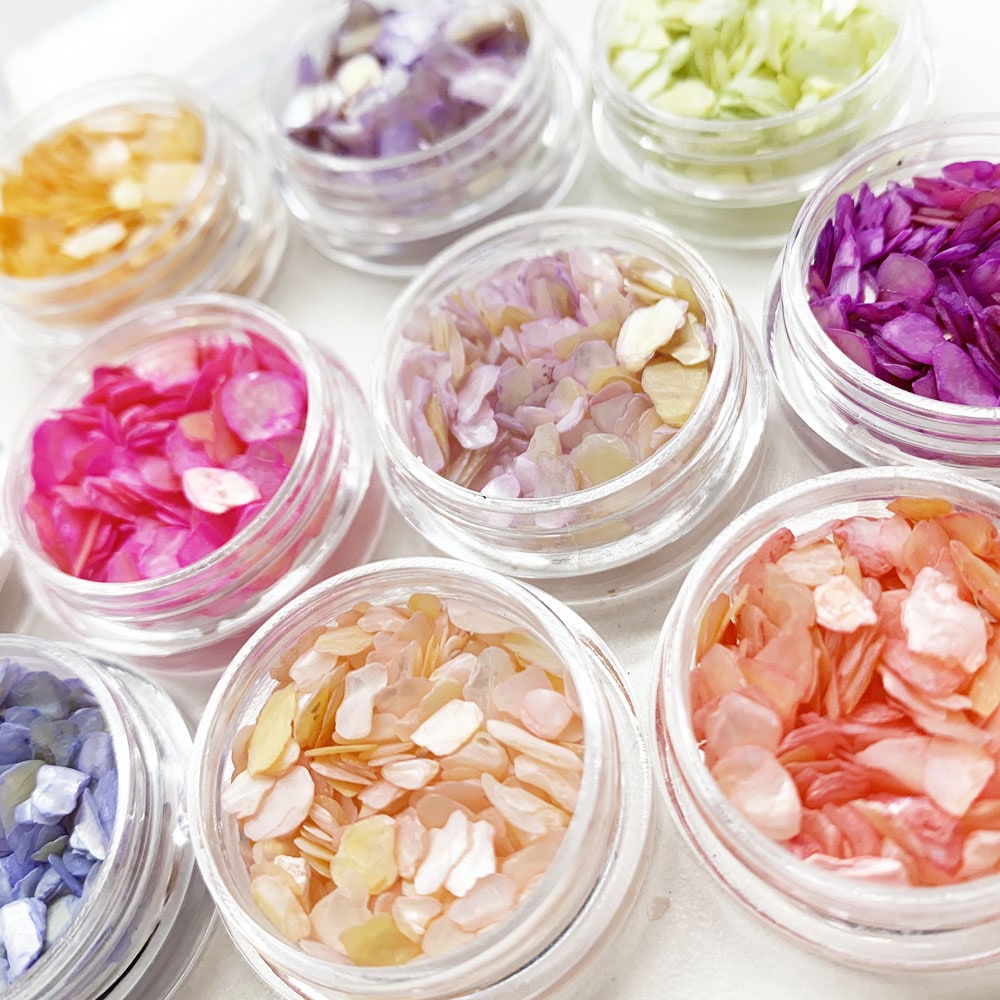 CKシェルフレークス12色セット（ND-97）ネイルアートパーツ ネイルパーツ