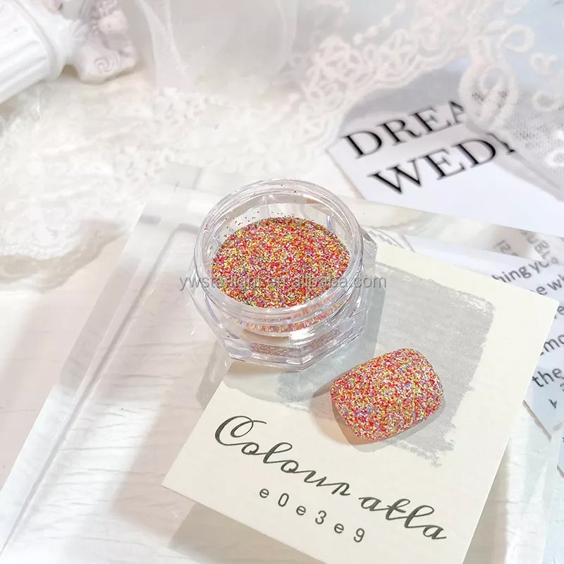 CKツイードパウダー8色セット $ | ネイルアート用品,グリッター・ラメ