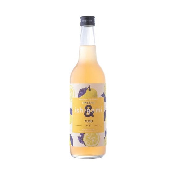 梅酒 ishigami＆（イシガミアンド）ゆず 600ml