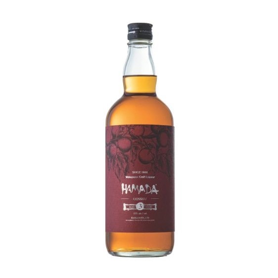 本格梅酒「HAMADA」 赤ラベル　3年熟成