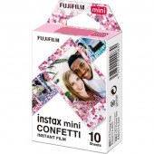 富士フイルム FUJIFILM チェキフィルム INSTAX MINI CONFETTI WW 1 [チェキ用絵柄フィルム コンフェッティ