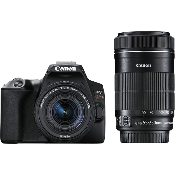 CanonEOSカメラレンズセット EF-S18-55 & EF-S55-250 【公式通販】