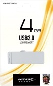 HIDISC  USBメモリ　４GB　USB2.0　HDUF127S4G2  
