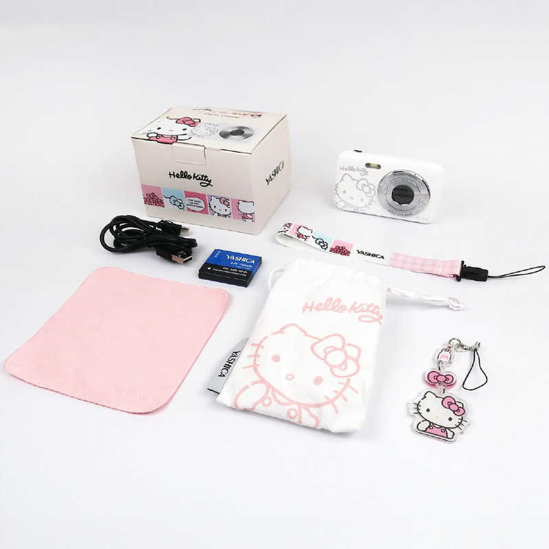 YASHICA コンパクトデジタルカメラDZ-100 Hello Kitty Playground 白